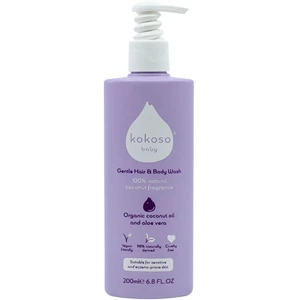 Kokoso Baby Hair & Body Wash, 200 ml