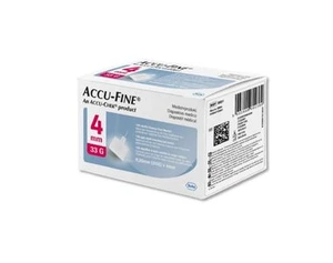 Accu-Fine pennekanyle 33 G 4 mm 100 stk